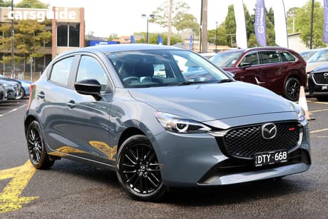 Grey 2025 Mazda Mazda2 Hatchback G15 Evolve