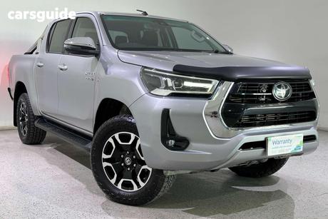 Silver 2021 Toyota Hilux Double Cab Pick Up Sr5 (4X4)
