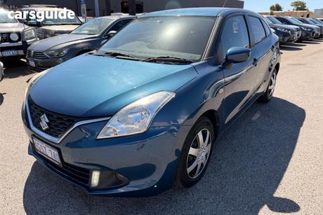 Blue 2018 Suzuki Baleno Hatchback Gl