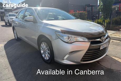 Silver 2016 Toyota Camry Sedan Altise Hybrid