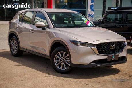 Gold 2024 Mazda CX-5 Wagon G25 Maxx Sport (Fwd)