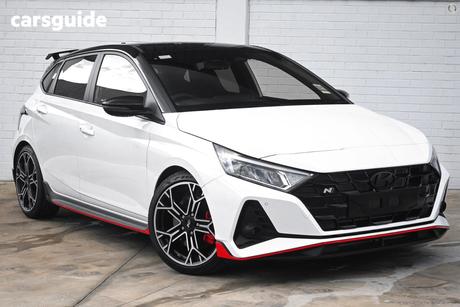 Black 2025 Hyundai I20 Hatchback N