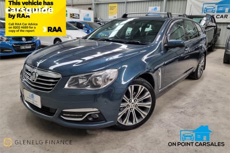 Blue 2014 Holden Calais Sportswagon V