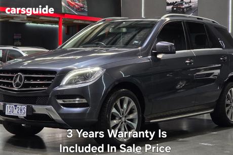 Grey 2012 Mercedes-Benz ML350 Wagon Cdi Bluetec (4X4)