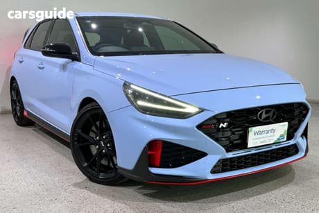 Blue 2024 Hyundai I30 Hatchback N