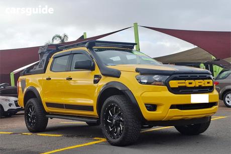 Yellow 2021 Ford Ranger Double Cab Pick Up Xl 2.2 Hi-Rider (4X2)