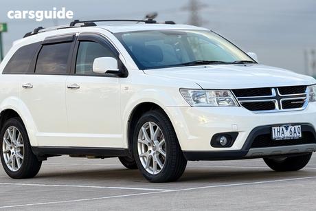 White 2015 Dodge Journey Wagon R/T