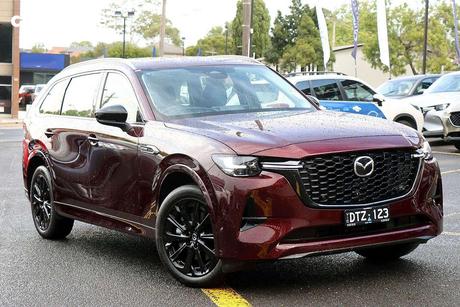 Red 2024 Mazda CX-80 Wagon G40E Gt