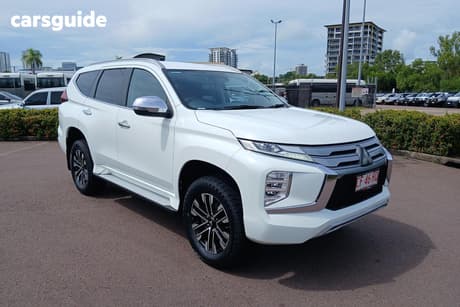 White 2021 Mitsubishi Pajero Sport Wagon Gls (4X4) 7 Seat