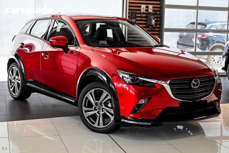 Red 2025 Mazda CX-3 Wagon G20 Akari
