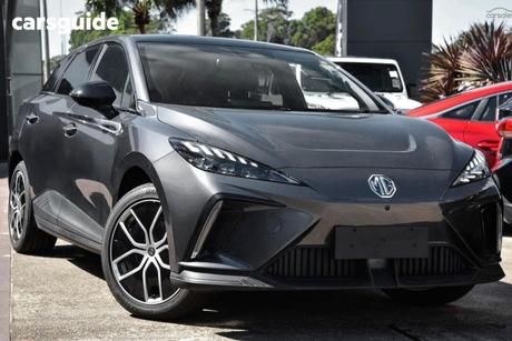 Grey 2024 MG MG4 Hatchback Essence Long Range 77 180Kw