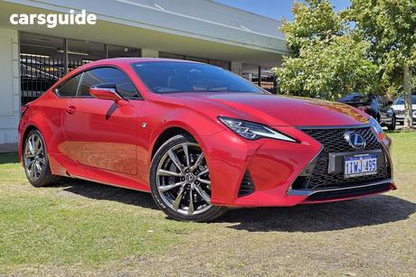Red 2018 Lexus RC350 Coupe F Sport