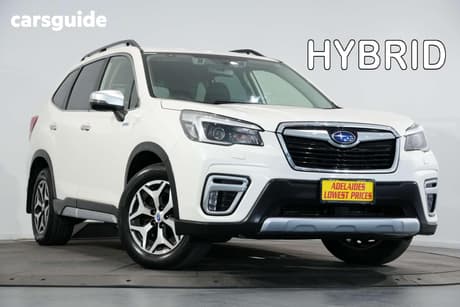 White 2021 Subaru Forester Wagon Hybrid L (Awd)