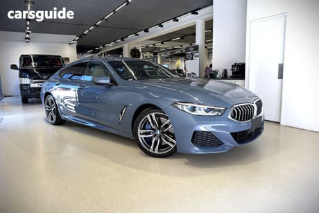 Blue 2021 BMW 840D Sedan XDRIVE M SPORT AWD (ZX001450)