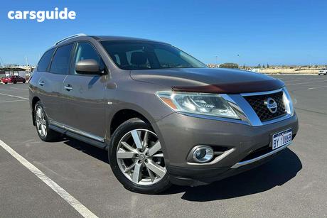 Brown 2014 Nissan Pathfinder Wagon Ti (4X2)