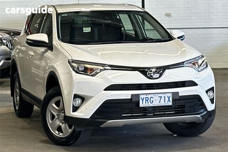 White 2018 Toyota RAV4 Wagon Gx (2Wd)