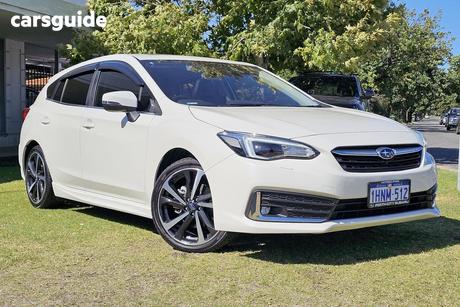 White 2022 Subaru Impreza Hatchback 2.0I-S (Awd)