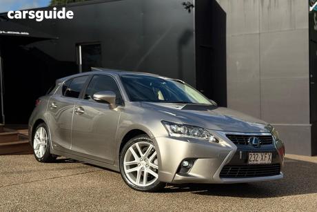 Silver 2017 Lexus CT200H Hatchback Sports Luxury