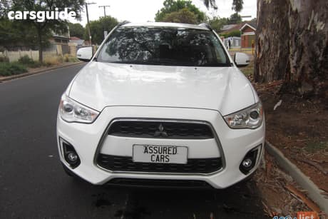 White 2016 Mitsubishi ASX SUV XB MY15