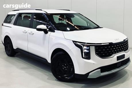 White 2024 Kia Carnival Wagon S