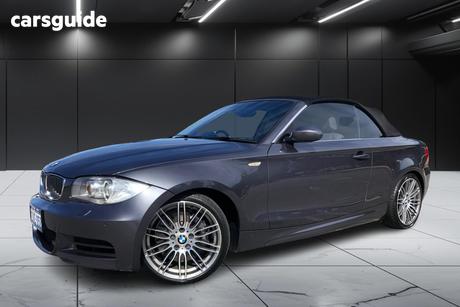 Grey 2008 BMW 1 Convertible 135I R