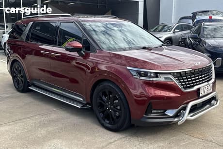 Red 2022 Kia Carnival Wagon Platinum