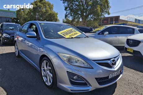 Blue 2011 Mazda 6 Hatchback Luxury Sports