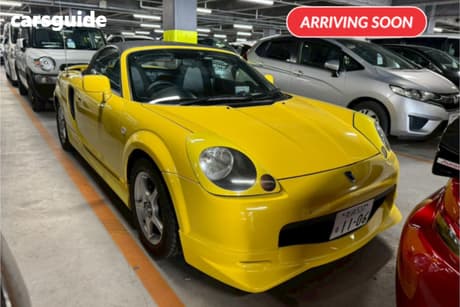 Yellow 2000 Toyota MR-S Convertible S-EDITION