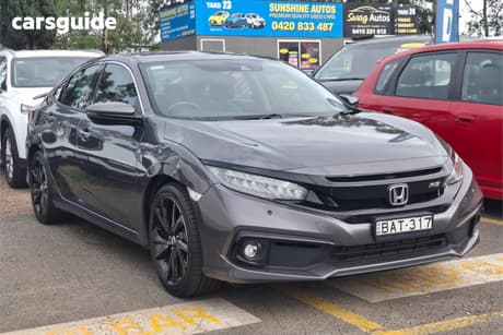 Grey 2019 Honda Civic Sedan Rs