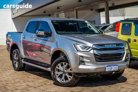 Silver 2023 Isuzu D-MAX Crew Cab Utility Ls-U+ (4X4)