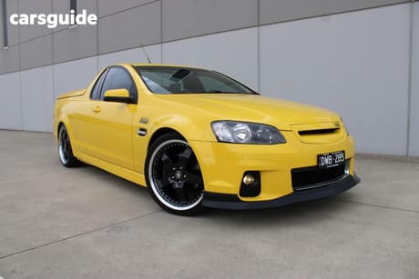 Yellow 2012 Holden Commodore Utility Ss Z-Series