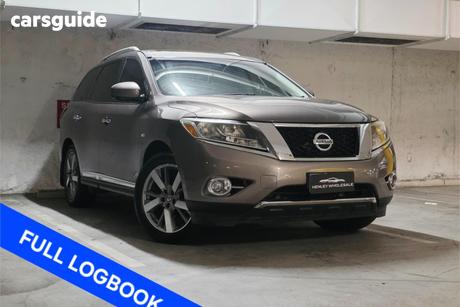 Grey 2013 Nissan Pathfinder Wagon Ti (4X4)
