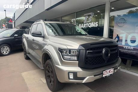 Silver 2025 GWM Cannon Alpha Dual Cab Utility Ultra Phev (4X4)