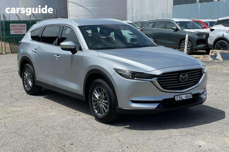 Silver 2018 Mazda CX-8 Wagon Sport (Awd)