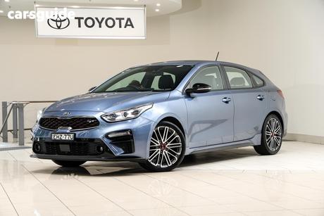 Blue 2020 Kia Cerato Hatchback Gt Safety Pack