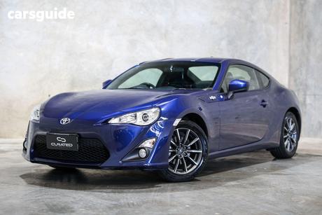 Blue 2015 Toyota 86 Coupe Gt