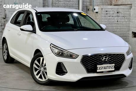 White 2018 Hyundai I30 Hatchback Active