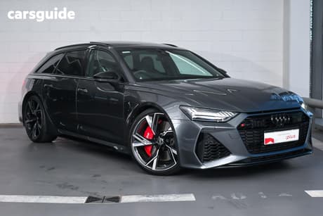Grey 2022 Audi RS6 Wagon Avant 4.0 Tfsi Quattro Mhev