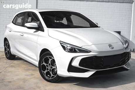 White 2025 MG MG3 Hatchback Core