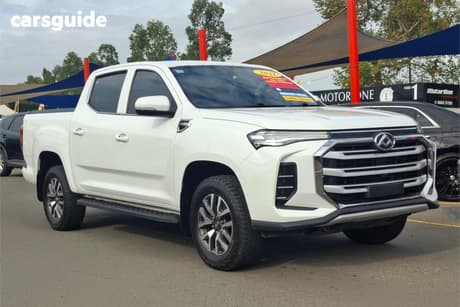 White 2021 LDV T60 Double Cab Utility Max Pro (4X4)