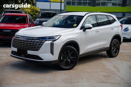 White 2025 GWM Haval H6 Wagon Lux Hybrid