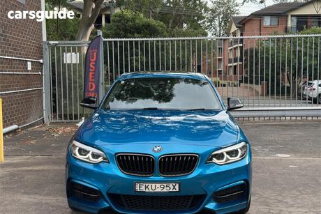 Blue 2020 BMW M240I Coupe