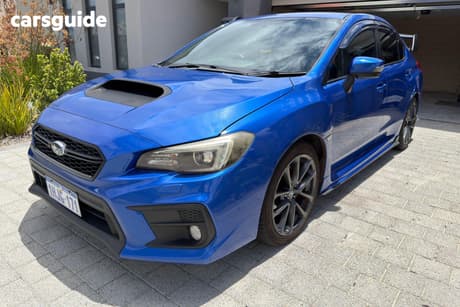 Blue 2017 Subaru WRX Sedan (Awd)