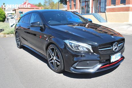 Black 2017 Mercedes-Benz CLA250 Wagon Sport 4Matic S/Brake