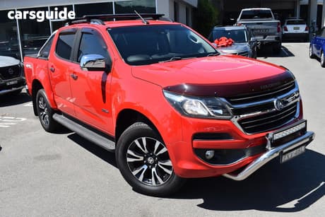 Red 2018 Holden Colorado Crew Cab Pickup Ltz (4X4)