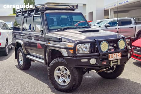 Grey 2019 Toyota Landcruiser Wagon Gxl (4X4)