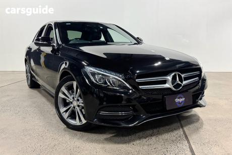Black 2014 Mercedes-Benz C200 Sedan