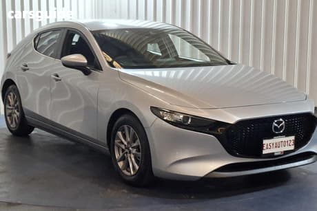 Silver 2020 Mazda 3 Hatchback G20 Pure