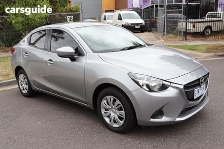 Grey 2018 Mazda 2 Sedan Neo