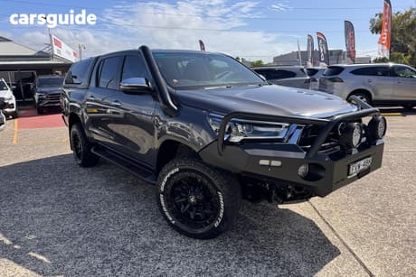 Grey 2022 Toyota Hilux Double Cab Pick Up Sr5 (4X4)